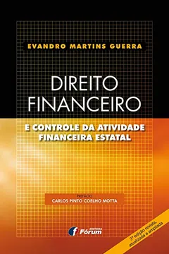 Capa do livro Direito Financeiro e Controle da Atividade Financeira Estatal