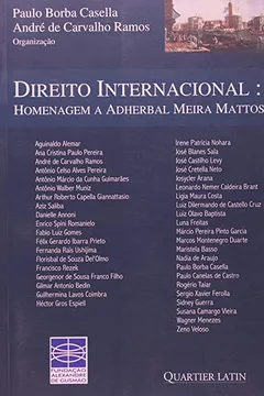 Livro Direito Internacional. Homenagem A Adherbal Meira Mattos - Resumo, Resenha, PDF, etc.