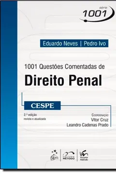 Livro Direito Penal. CESPE - Série 1001 - Resumo, Resenha, PDF, etc.