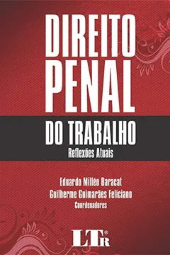 Capa do livro Direito Penal do Trabalho. Reflexões Atuais