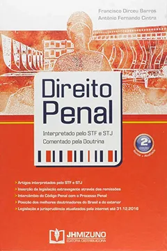 Livro Direito Penal Interpretado pelo STF e STJ e Comentado pela Doutrina - Resumo, Resenha, PDF, etc.