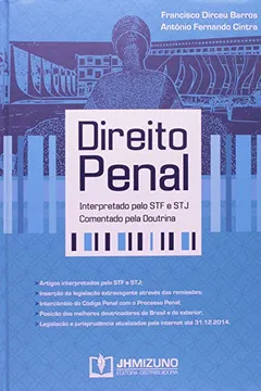 Livro Direito Penal Interpretado pelo STJ e STF - Resumo, Resenha, PDF, etc.