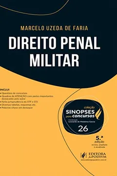 Livro Direito Penal Militar (Volume 26) - Resumo, Resenha, PDF, etc.