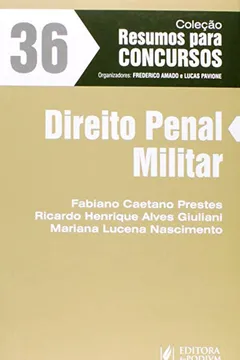 Livro Direito Penal Militar - Volume 36. Coleção Resumos Para Concursos - Resumo, Resenha, PDF, etc.