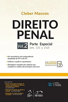 Livro Direito Penal. Parte Especial (arts. 121 a 212) - Volume 2 - Resumo, Resenha, PDF, etc.