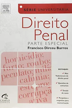 Livro Direito Penal - Parte Especial - Resumo, Resenha, PDF, etc.