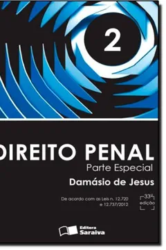 Livro Direito Penal. Parte Especial - Volume 2 - Resumo, Resenha, PDF, etc.