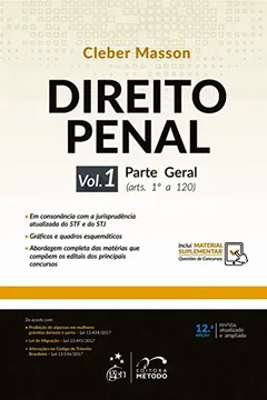 Livro Direito Penal: Parte Geral (arts. 1º a 120) (Volume 1) - Resumo, Resenha, PDF, etc.