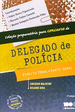 Livro Direito Penal. Parte Geral - Coleção Preparatória Para Concurso de Delegado de Polícia - Resumo, Resenha, PDF, etc.