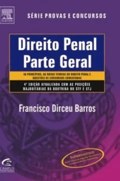 Livro Direito Penal. Parte Geral - Resumo, Resenha, PDF, etc.