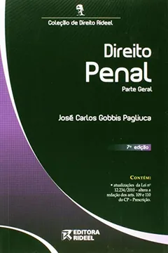Livro Direito Penal - Parte Geral - Resumo, Resenha, PDF, etc.