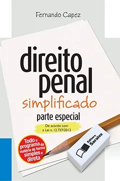 Livro Direito Penal Simplificado. Parte Especial - Coleção Direito Simplificado - Resumo, Resenha, PDF, etc.