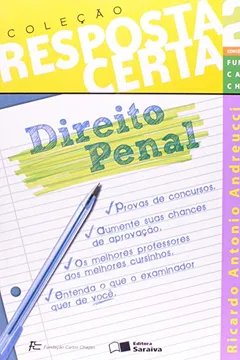 Livro Direito Penal - Volume 2. Coleção Resposta Certa - Resumo, Resenha, PDF, etc.