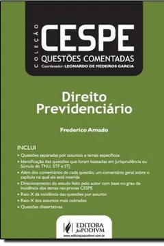 Livro Direito Previdenciário - Coleção CESPE Questões Comentadas - Resumo, Resenha, PDF, etc.