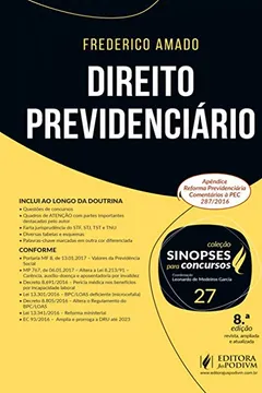 Livro Direito previdenciário - Resumo, Resenha, PDF, etc.