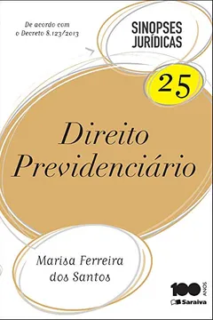 Livro Direito Previdenciário - Volume 25. Coleção Sinopses Jurídicas - Resumo, Resenha, PDF, etc.