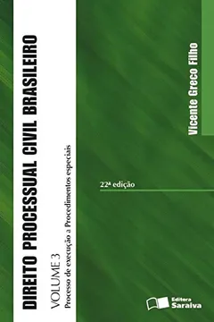 Livro Direito Processual Civil Brasileiro - Volume 3 - Resumo, Resenha, PDF, etc.