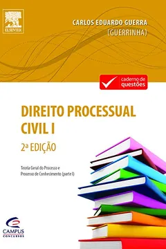 Livro Direito Processual Civil I - Coleção Caderno de Questões - Resumo, Resenha, PDF, etc.