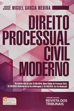 Livro Direito Processual Civil Moderno - Resumo, Resenha, PDF, etc.