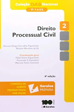 Livro Direito Processual Civil - Volume 2 - Resumo, Resenha, PDF, etc.