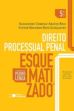 Livro Direito Processual Penal Esquematizado - Resumo, Resenha, PDF, etc.