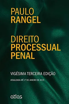 Livro Direito Processual Penal - Resumo, Resenha, PDF, etc.