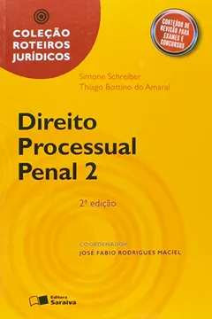 Livro Direito Processual Penal - Volume 2. Coleção Roteiros Jurídicos - Resumo, Resenha, PDF, etc.