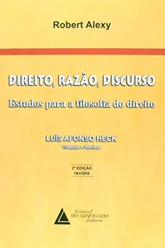 Livro Direito Razão Discurso Estudos Para Filosofia do Direito - Resumo, Resenha, PDF, etc.