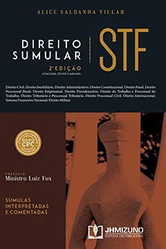 Livro Direito Sumular STF: 2ª Edição - Resumo, Resenha, PDF, etc.