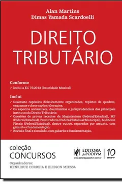 Livro Direito Tributário - Coleção Concursos Públicos - Resumo, Resenha, PDF, etc.