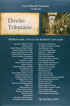Livro Direito Tributário. Homenagem A Paulo De Barros Carvalho - Resumo, Resenha, PDF, etc.