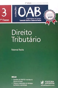 Livro Direito Tributário - Volume 3. Coleção OAB - Resumo, Resenha, PDF, etc.