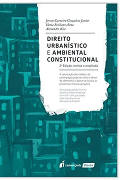 Livro Direito Urbanístico e Ambiental Constitucional - Resumo, Resenha, PDF, etc.