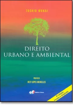 Capa do livro Direito Urbano E Ambiental