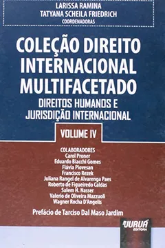 Capa do livro Direitos Humanos e Jurisdição Internacional - Volume IV