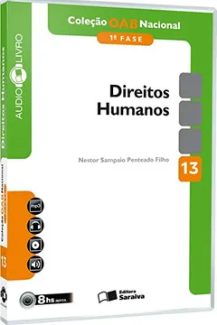 Capa do livro Direitos Humanos - Volume 13. Coleção OAB Nacional. Audiolivro