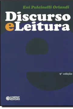 Capa do livro Discurso e Leitura