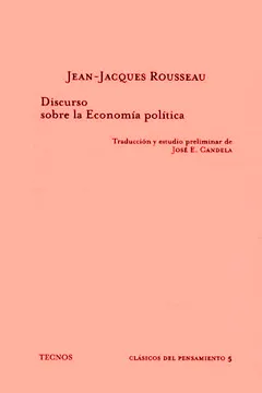 Livro Discurso Sobre La Economia Politica / Discourse About Political Economy - Resumo, Resenha, PDF, etc.