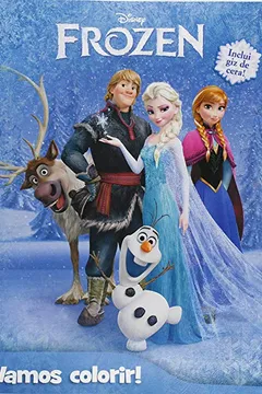 Livro Disney Frozen. Vamos Colorir - Resumo, Resenha, PDF, etc.