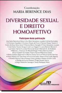 Livro Diversidade Sexual E Direito Homoafetivo - Resumo, Resenha, PDF, etc.