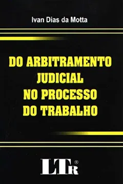 Capa do livro Do Arbitramento Judicial no Processo do Trabalho