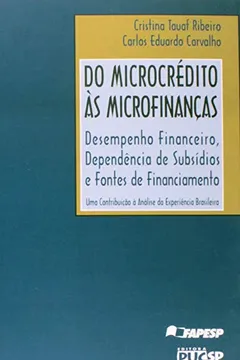 Livro Do Microcrédito Ás Microfinanças - Resumo, Resenha, PDF, etc.