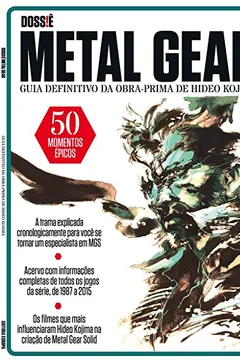 Livro Dossiê. Metal Gear - Resumo, Resenha, PDF, etc.