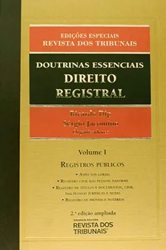 Livro Doutrinas Essenciais. Direito Registral - 6 Volumes. Do Volume 1 ao Volume 6 - Resumo, Resenha, PDF, etc.