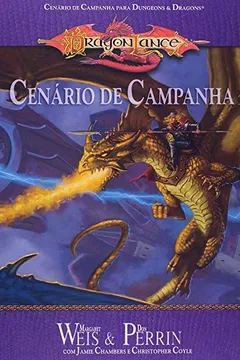 Capa do livro Dragonlance. Cenario De Campanha