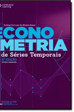 Capa do livro Econometria de Séries Temporais