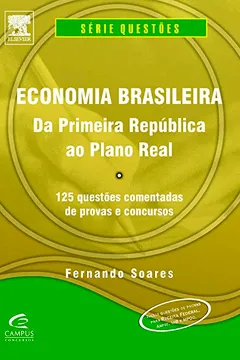 Capa do livro Economia Brasileira - Série Questões