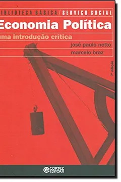 Capa do livro Economia Política