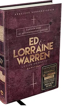 Livro Ed & Lorraine Warren. Lugar Sombrio - Resumo, Resenha, PDF, etc.