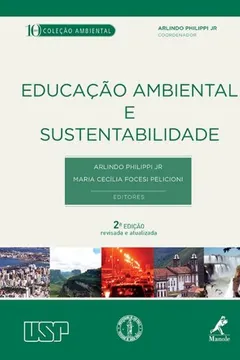 Capa do livro Educação Ambiental e Sustentabilidade